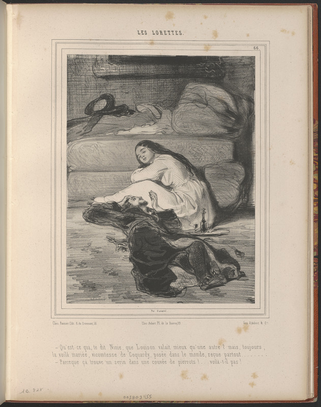 Qu'est-ce qui te dit, Ninie, que Louison valait mieux qu'une autre? mais, toujours, - la voilà mariée, vicomtesse de Coquardy, posée dans le monde, reçue partout... - Parce que çà trouve un serin dans une couvée de pierrots!...voilà-t-il pas!