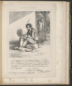 Je soussigné, Roi des Batignolles, prince de Clichy, - Duc d'Anières et de St Ouen, Vicomte de la Garenne, - etc., etc. Octroyer par la présente, à mes sujets et Vassaux, - bien aimés, la liberté pleine et entière de pêcher des - barbillons en rivière de Seine depuis le 1er janvier jusqu'à - la St Sylvestre. - Qu'on se le dise. - Du château de Bicêtre. - Michel 1er. - P.S. Tient magasin d'asticols (sic) assortis (affranchir)