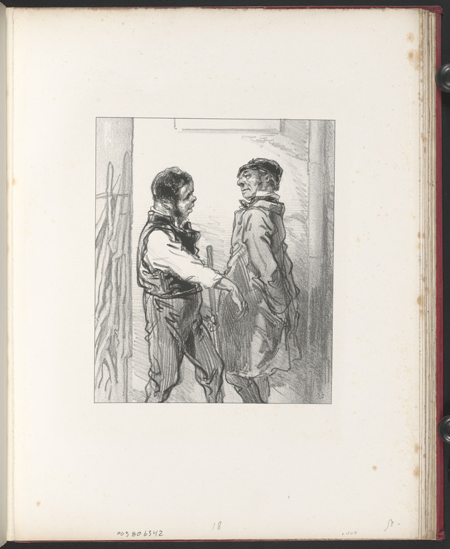 ...Et le jeune homme du juge de paix l'a dit à mon épouse! Il a dit - "femme Figareau, on (n')a aucun droit de faire la moindre chose à son mari, tant - qu'il a le Code civil de son côte!"