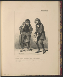 Où allons-nous, où allons-nous, Mr. Boquet, je vous le demande? - Où l'on voudra bien nous mener, Mr. Chomel, je crains que ce ne soit bien loin - J'en ai peur
