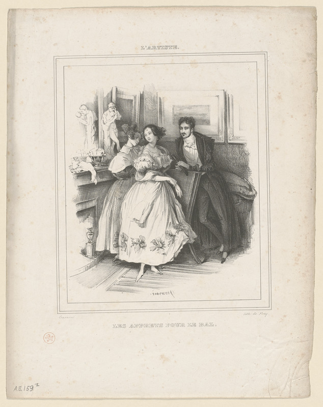 Les Apprèts pour le Bal