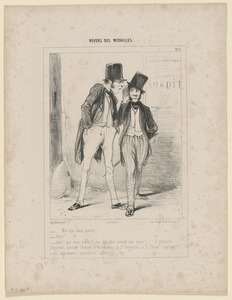 ...Moi qui vous parle! - Hein? - moi qui vous parle!! j'ai été plus sourd que vous!...à présent - j'entends sonner l'heure à Vincennes, à St. Germain, à St. Cloud! partout!!... - c'est bigrement! embêtant! allez!