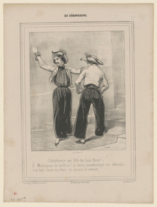 "L'Intolérance, cette fille des faux dieux!" - O municipaux de malheur! La danse anacréontique est défendue... - C'est bon, taisez vos becs, on dansera le menuet