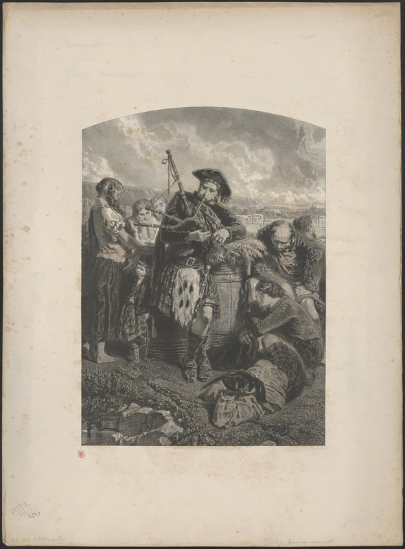 A Highland piper