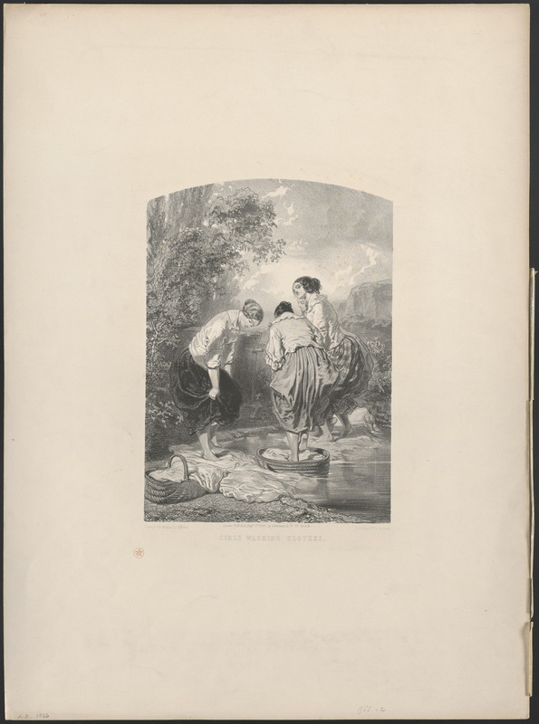 Scotch girls washing