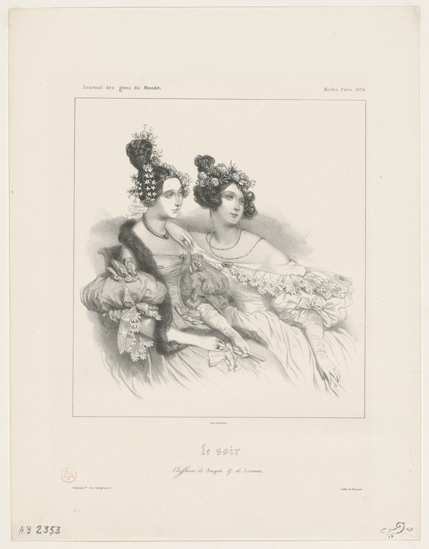 Le soir - Coiffure de Sergent et de Jouenne