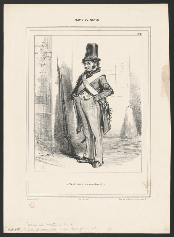 "On demande un remplaçant."