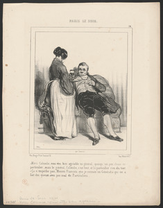 Merci, Colombe, vous êtes bien agréable en général, quoiqu'un peu chose en - particulier, mais le général, Columbe, c'est tout, et le particulier rien du tout - Ça n'empêche pas, Mosieu François, que je connais un général à qui on a - fait des queues avec pas mal de particuliers