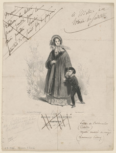 Pelisse de Cachemir (Delisle). - Capote doublée de crêpe (Lemonnier Pelvey)