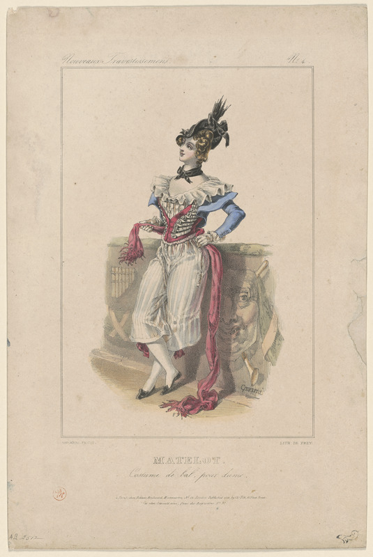 Matelot. - Costume de bal pour dame