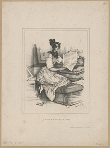 Lecture de l'artiste