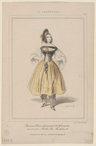 Nouveau travestissement de Gavarni. - Exécuté par Babin, rue Richelieu, 21