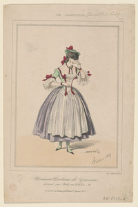 Nouveau costume de Gavarni - exécuté par Babin, rue Richelieu, 21