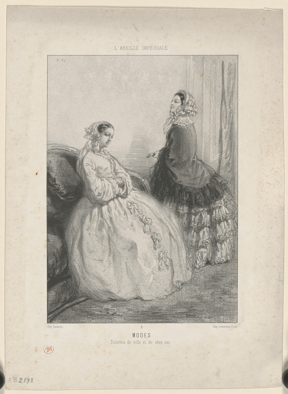 Modes. Toilette de ville et de chez soi