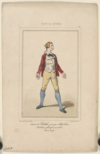 Costume de Bobêche, joué par Alcide Tousez. - Bobêche et Galimafré, vaudeville. - Palais-Royal