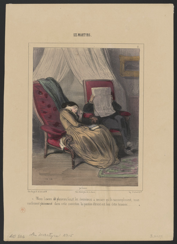 "Nous l'avons dit plusieurs fois, et les événemens (sic), à mesure qu'ils s'accomplissent, nous - confirment pleinement dans cette conviction, la question d'Orient est loin d'être terminée..."