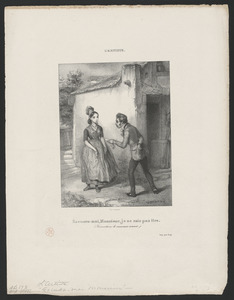 Excusez-moi, monsieur, je ne sais pas lire. - Jeannette, ou la mauvaise année