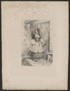 Elle porta la main au léger - marteau de fer