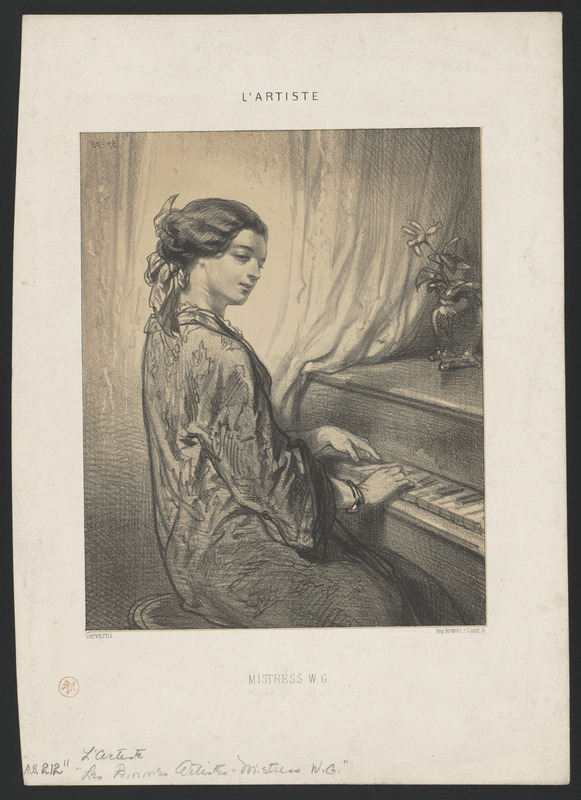 Les femmes artistes. - Mistress W.G...