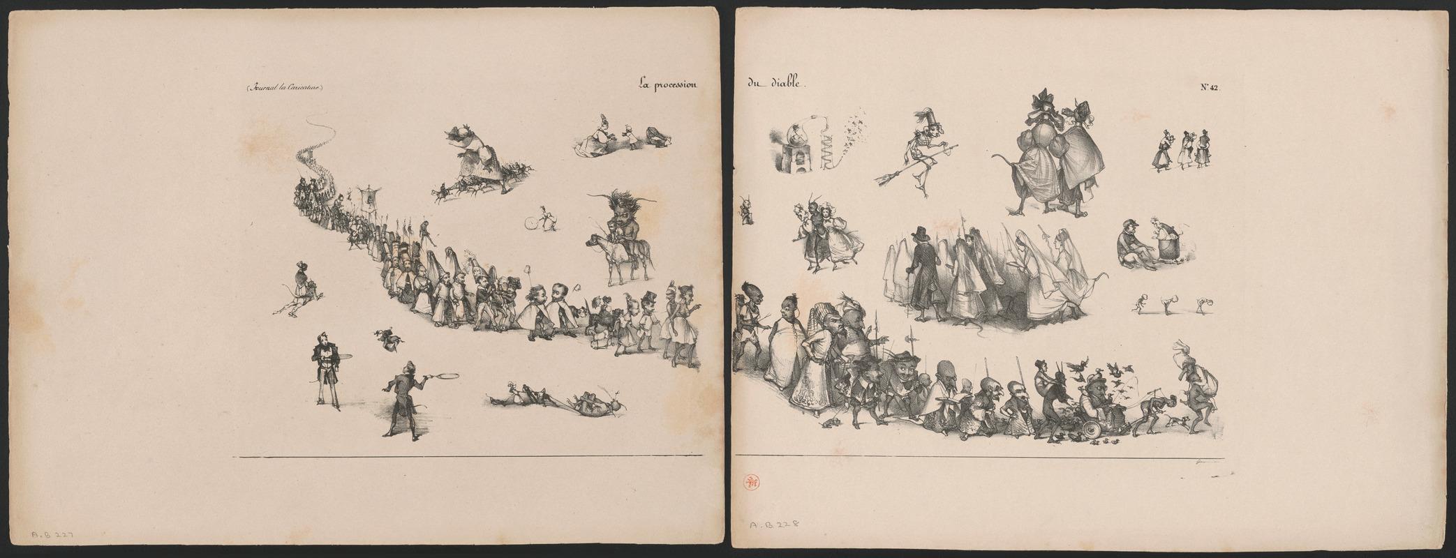 La procession du diable