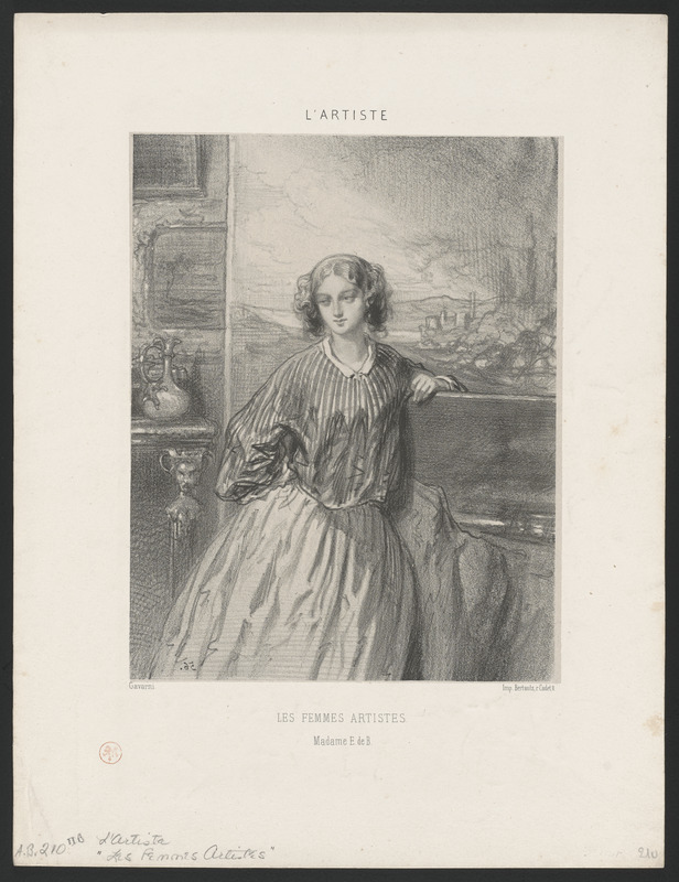 Les femmes artistes. - Madame E. de B...