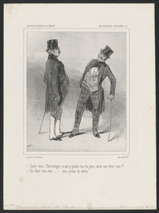 Savez-vous, Charlemagne, ce que je prends tous les jours, après mon diner, moi? - Pardieu! mon cher,...vous prenez du ventre