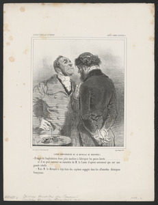 Jour anniversaire de la Bataille de Bouvines. - Il s'agit de l'exploitation d'une jolie machine à fabriquer les passe-lacets... - Or il ne peut convenir au caractère de M. le comte d'opérer autrement que sur une grande échelle... - Mais M. le marquis a déjà bien des capitaux engagés dans les allumettes chimiques françaises