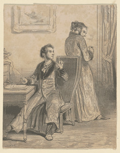 ...Tu te respectes trop, n'est-ce pas?...pour avoir une maitresse à toi...Mais les - femmes mariées? dis donc! - On a des principes, mon cher. - Tu fais mon bonheur avec les principes! Comme si ce n'était pas toujours la même chanson! - Non! moi c'est... "En mariage seulement."