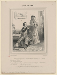 ...Tu te respectes trop, n'est-ce pas?...pour avoir une maitresse à toi...Mais les - femmes mariées? dis donc! - On a des principes, mon cher. - Tu fais mon bonheur avec les principes! Comme si ce n'était pas toujours la même chanson! - Non! moi c'est... "En mariage seulement."