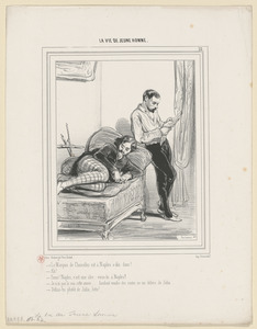 "Le marquis de Chancelles est à Naples," dis donc! - Ah! - Tiens! Naples, c'est une idée, Viens-tu à Naples? - Je n'ai pas le sou cette année...Faudrait vendre des rentes ou me défaire de Julia. - Défais-toi plutôt de Julia, bête!