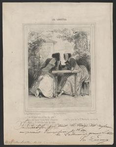 T'en est (sic) donc bien coiffée du petit? - Tais-toi donc! voilà trois semaines... c'était le jour de la Saint-Médard, un mardi, - ma chère...il m'a plu tout de suite. - Ah! bien, t'en as pas fini avec cet Henri-là...il a plu le jour de la Saint-Médard, t'en as au moins pour quarante jours