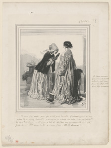 ...Je vous dis, moi, que ça n'est pas à votre général, qui a des pieds à dormir debout, parce que je - viens de voir son cabriolet à la Bourse!...et que c'est à Alfred ces éperons-là!...et que vous - êtes une bête à deux fins, miss Anna!...