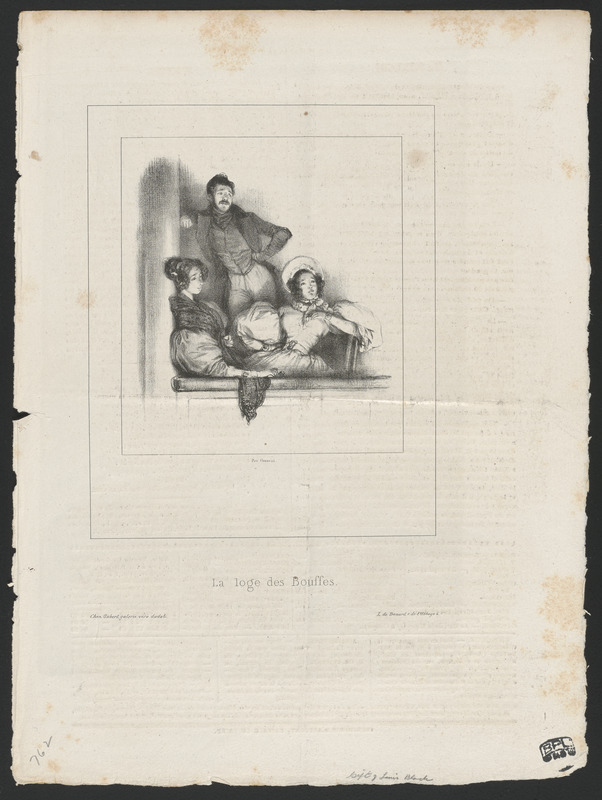 La loge des bouffes