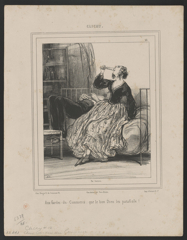 Aux gardes-du-commerce, que le bon Dieu les patafiole!