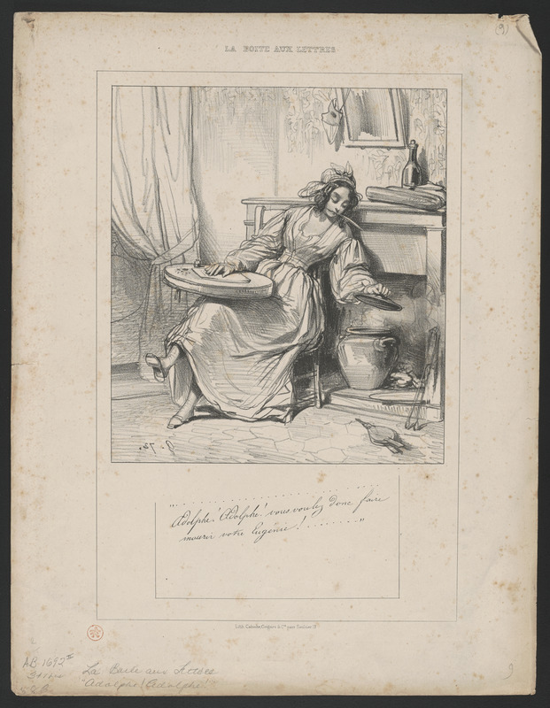 "... - Adolphe! Adolphe! vous voulez donc faire - mourir votre Eugénie!..."