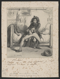 Monsieur, - malgré que je sois sans expérience je n'ai - pas l'abitude de servir de Boufou je trouve - que le Rendez Vous dhypolite N'est pas - délicats Dans les Circonstance où je me - trouve avec Vous pour éviter tous les Can - cans Ne conté su (ces deux lettres biffées) plus sur moi. je vous - salue. - Egénie