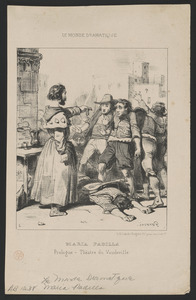 Maria Padilla. - Prologue Théâtre du Vaudeville