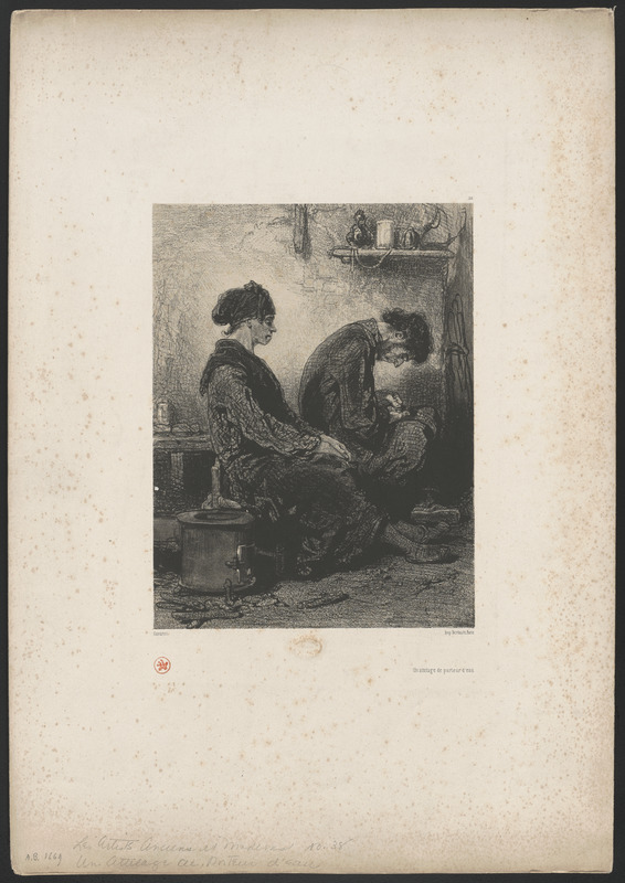 Un attelage de porteur d'eau