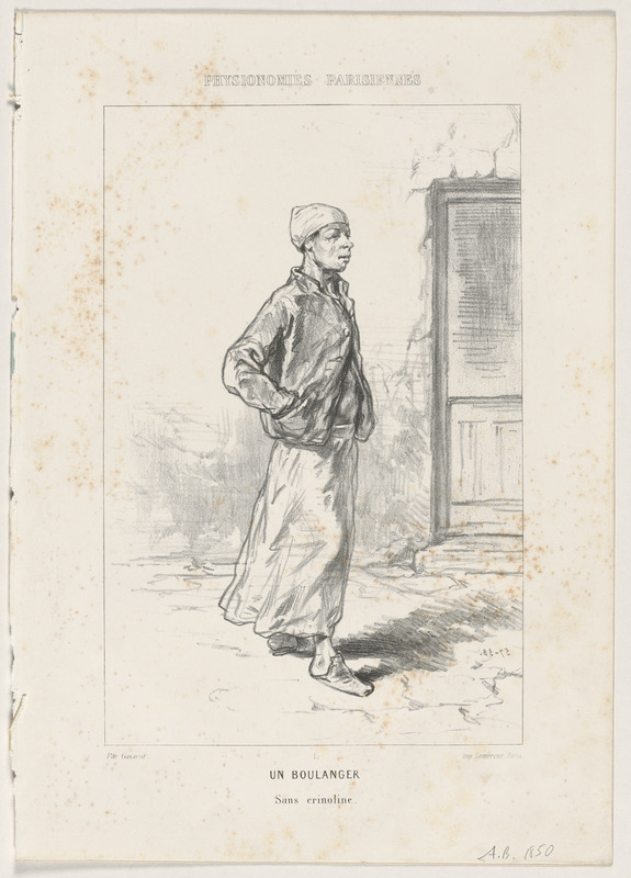 Un boulanger - sans crinoline