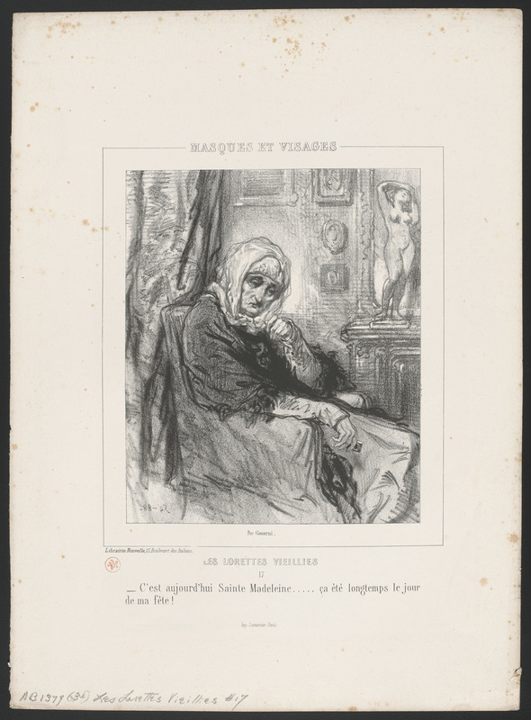 C'est aujourd'hui SainteMadeleine...Ç'a été longtemps le jour de ma