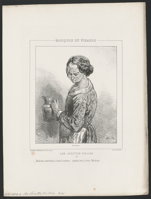 Madame, autrefois, c'était Louison...quand, moi, j'étais madame