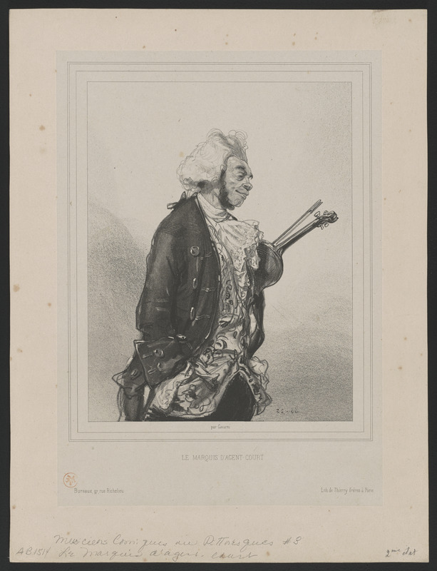 Le Marquis d'A(r)gentcourt