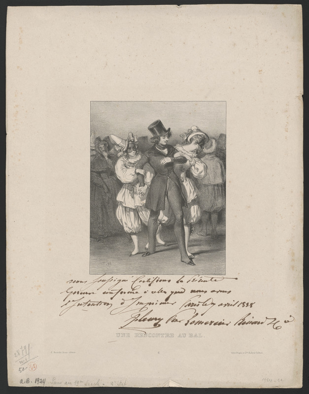 Une recontre au bal