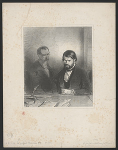(Par devant notaire) - Il s'agit donc de la cession de la propriété d'Argencourt, et ce en remboursement - du principal et des intérêts composés d'une somme prêtée... - Par moi. - Oui! et reçue par mosieu à cinq du cent d'intérêts... - Oui, par mois