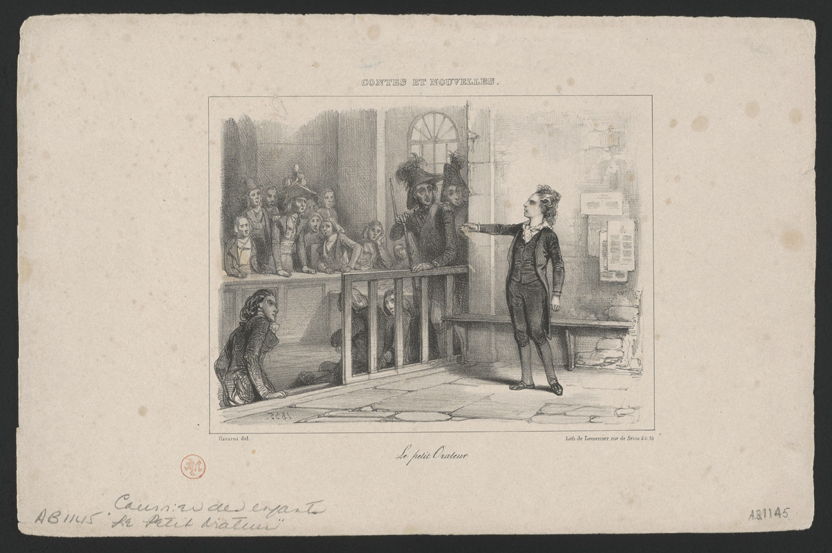 Le petit orateur