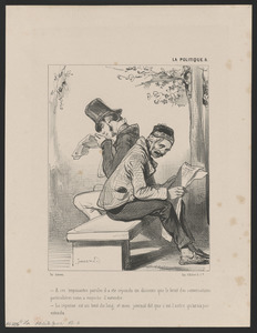 A ces imposantes paroles il a été répondu un discours que le bruit des conversations - particulières nous a empêché d'entendre. - La réponse est ici tout du long, et mon journal dit que c'est l'autre qu'on n'a pas - entendu