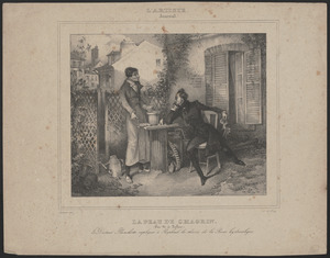 Le peau de chagrin - par Mr. de Balzac. - Le docteur Planchette explique à Raphael la théorie de la presse hydraulique