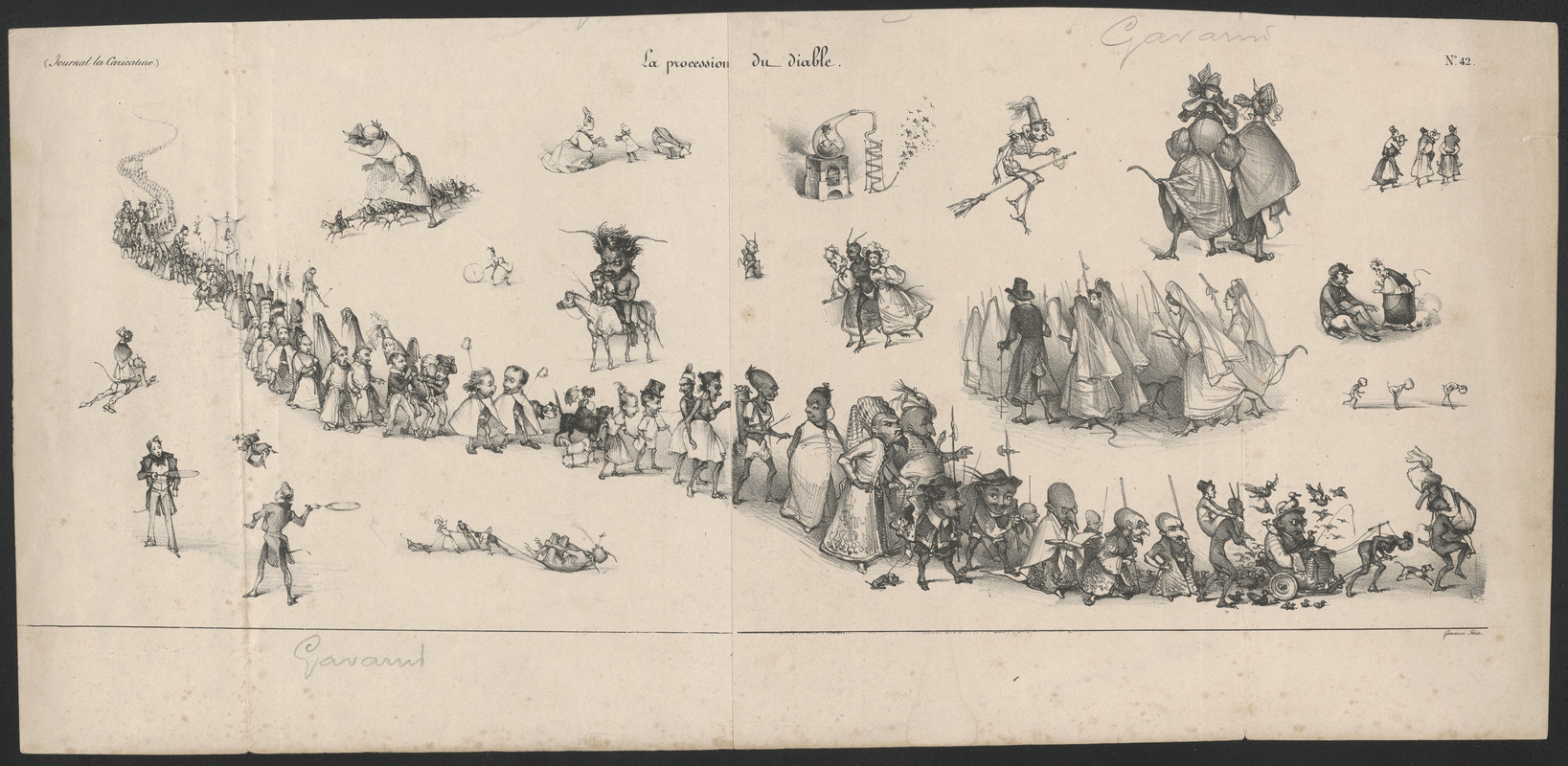 La procession du diable