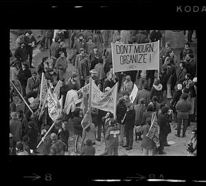 "Avenge Fred Hampton" rally, Boston Common