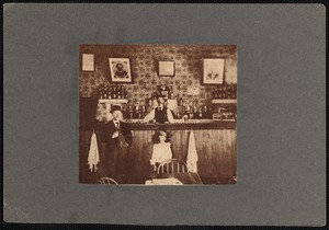 Interior of the Washington Club saloon